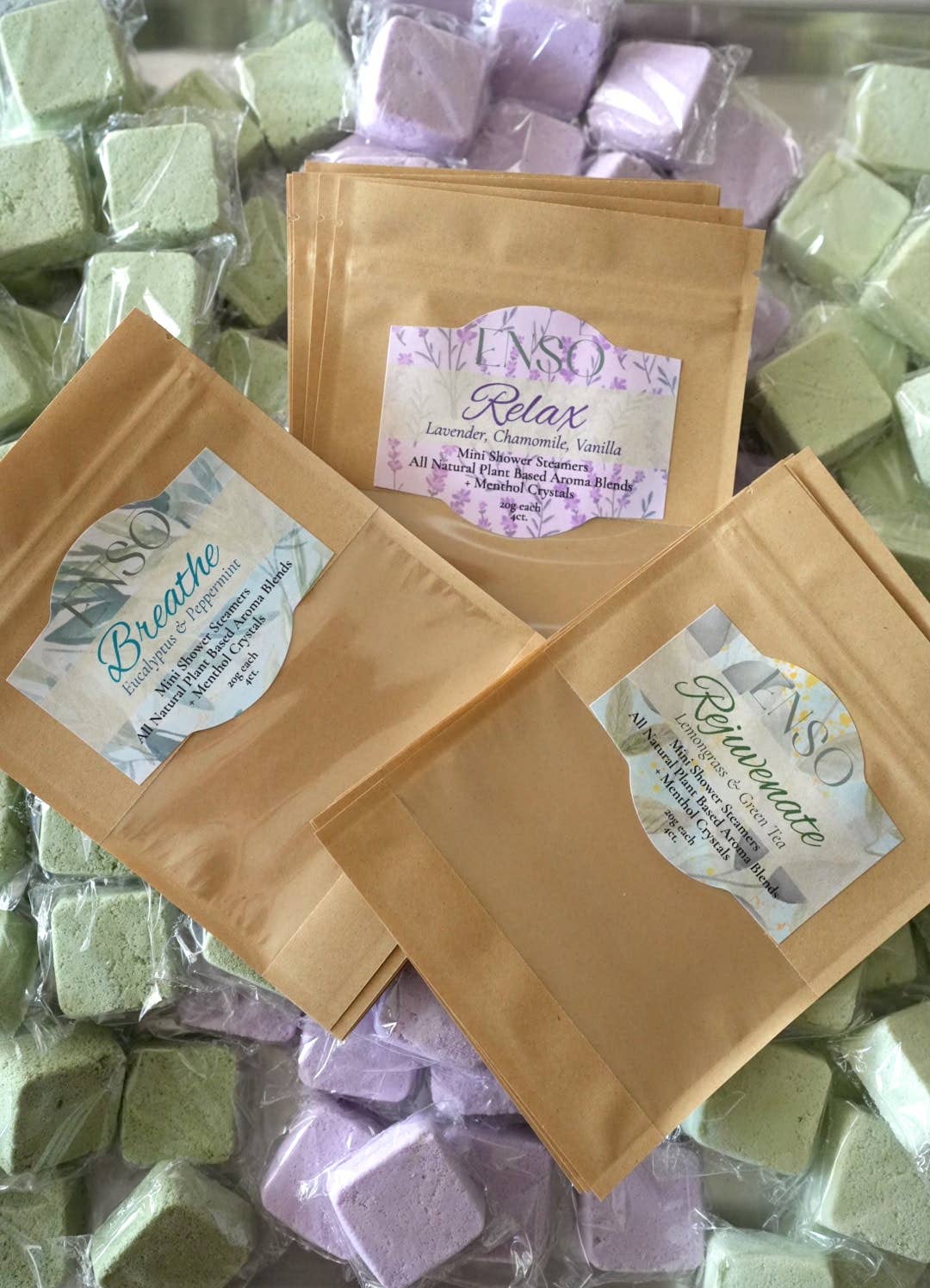 Relax Shower Steamers for Daily Reset