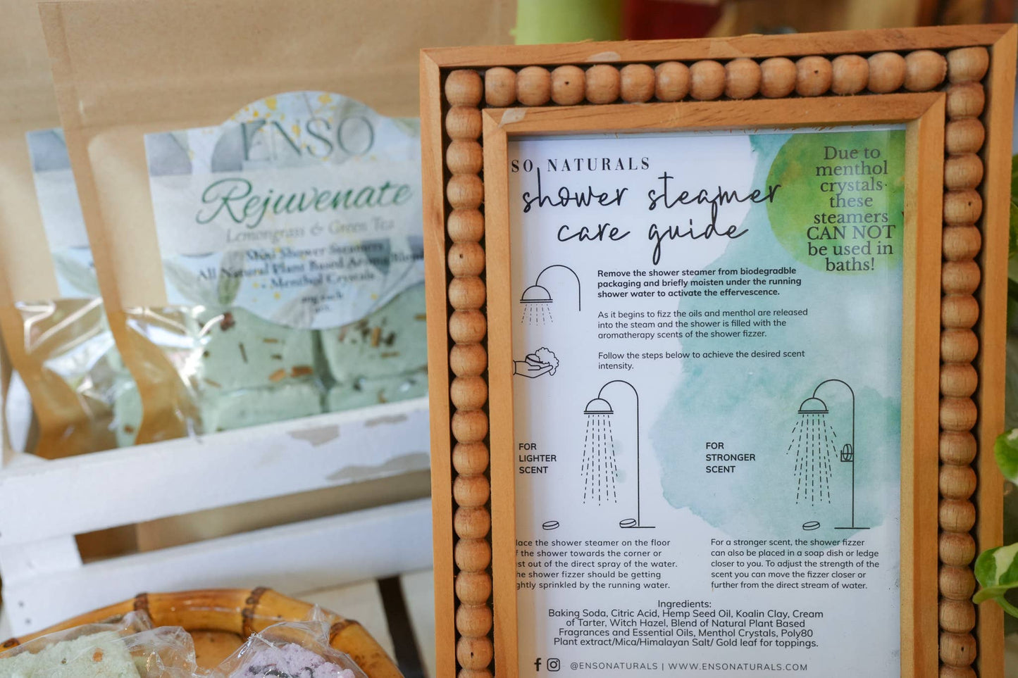 Relax Shower Steamers for Daily Reset