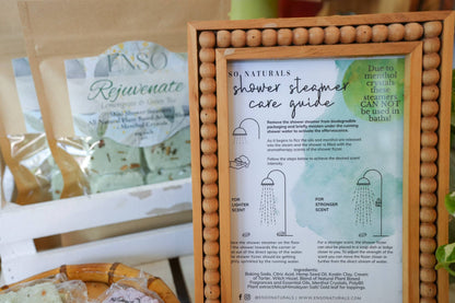 Relax Shower Steamers for Daily Reset