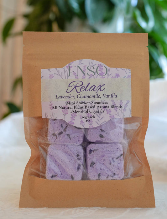 Relax Shower Steamers for Daily Reset