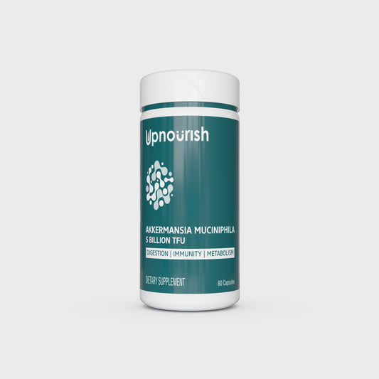 Akkermansia muciniphila probiotic capsules for gut microbiome balance and digestive wellness