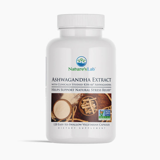 KSM-66 ashwagandha extract capsules for relaxation, balance and daily resilience support
