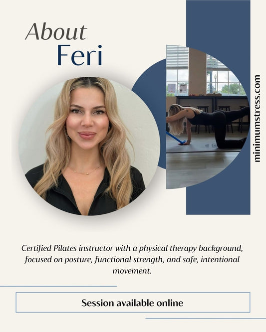 1:1 Online Pilates Session with Feri - Mat Pilates