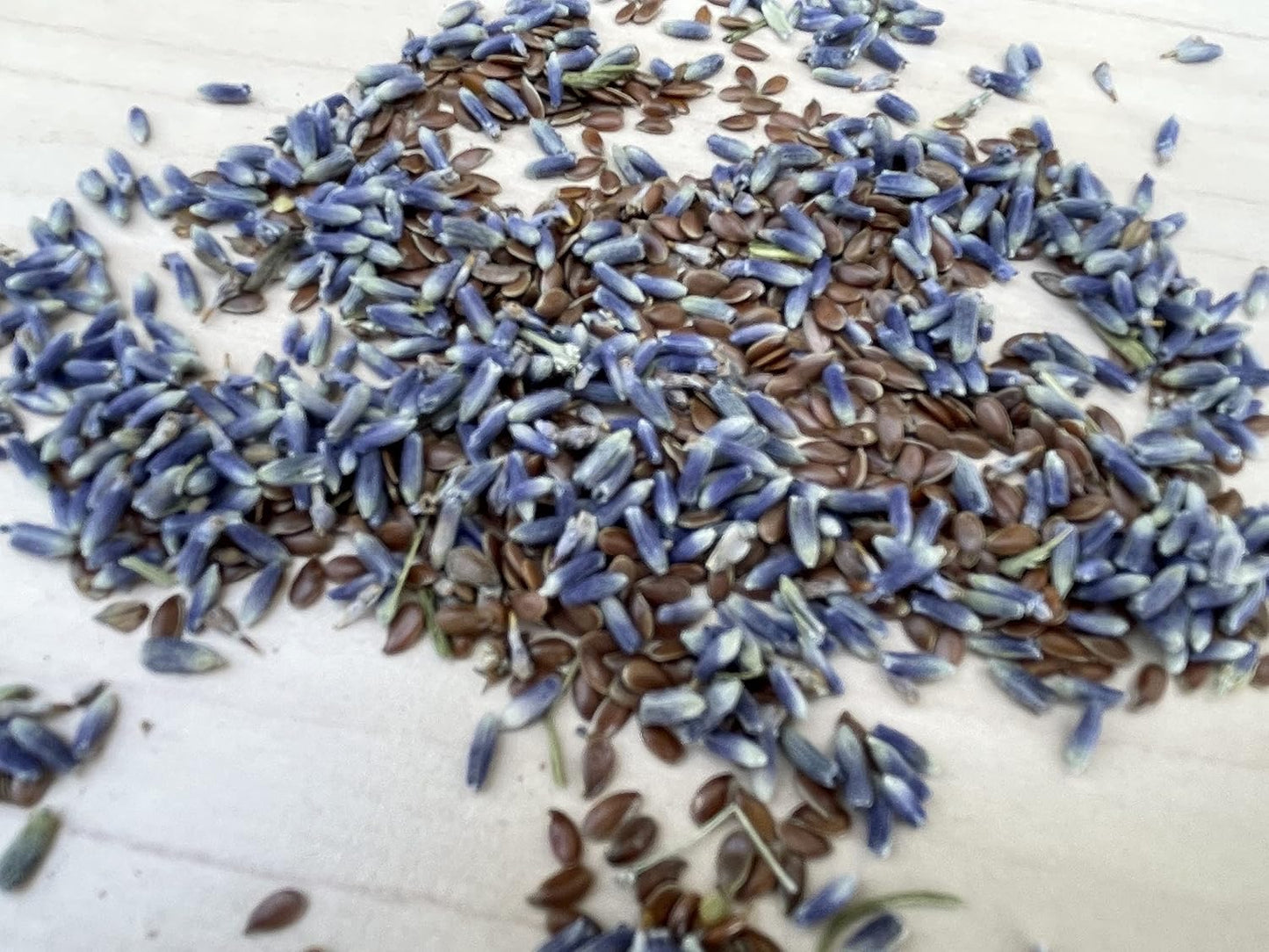 Sacksy Thyme Organic Linen Eye Pillow - Lavender & Flaxseed for Relaxation, Yoga, Stress Relief - Microwavable Heating Pad & Cool Compress - Made in USA - Gifts for Meditation