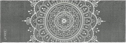 Hand Woven 100% Cotton Yoga Mat- Thick Handloom Made in India- for Gym Floor Exercise - Runner for Bedroom