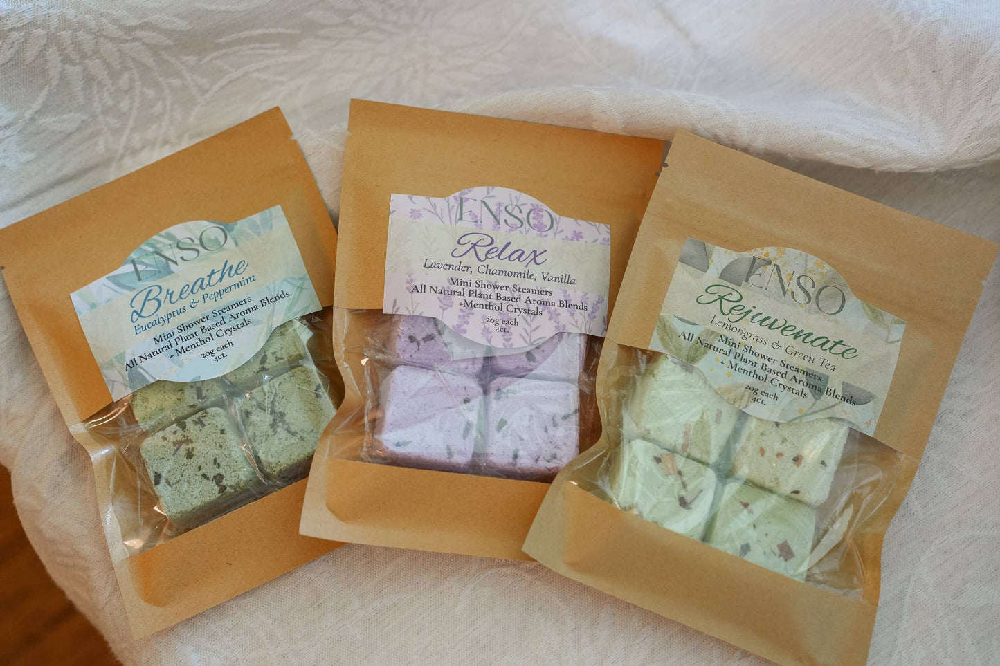 Relax Shower Steamers for Daily Reset