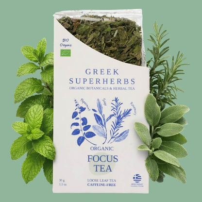Focus Herbal Tea for Mental Clarity