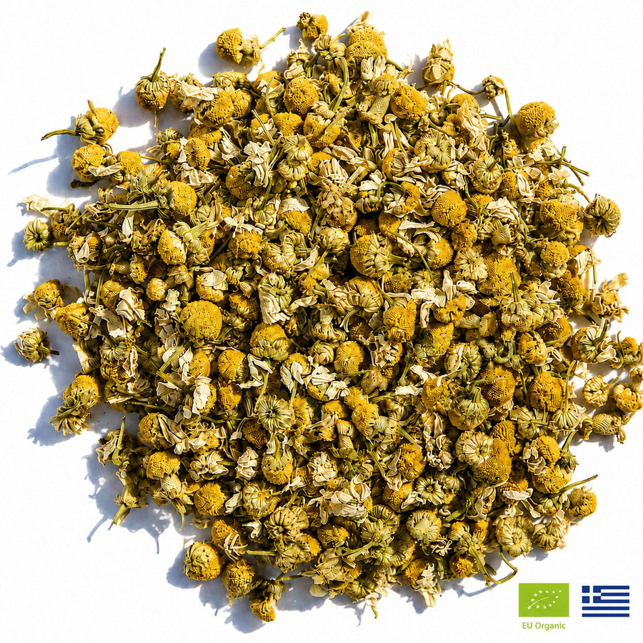 Greek Chamomile Tea for Evening Calm