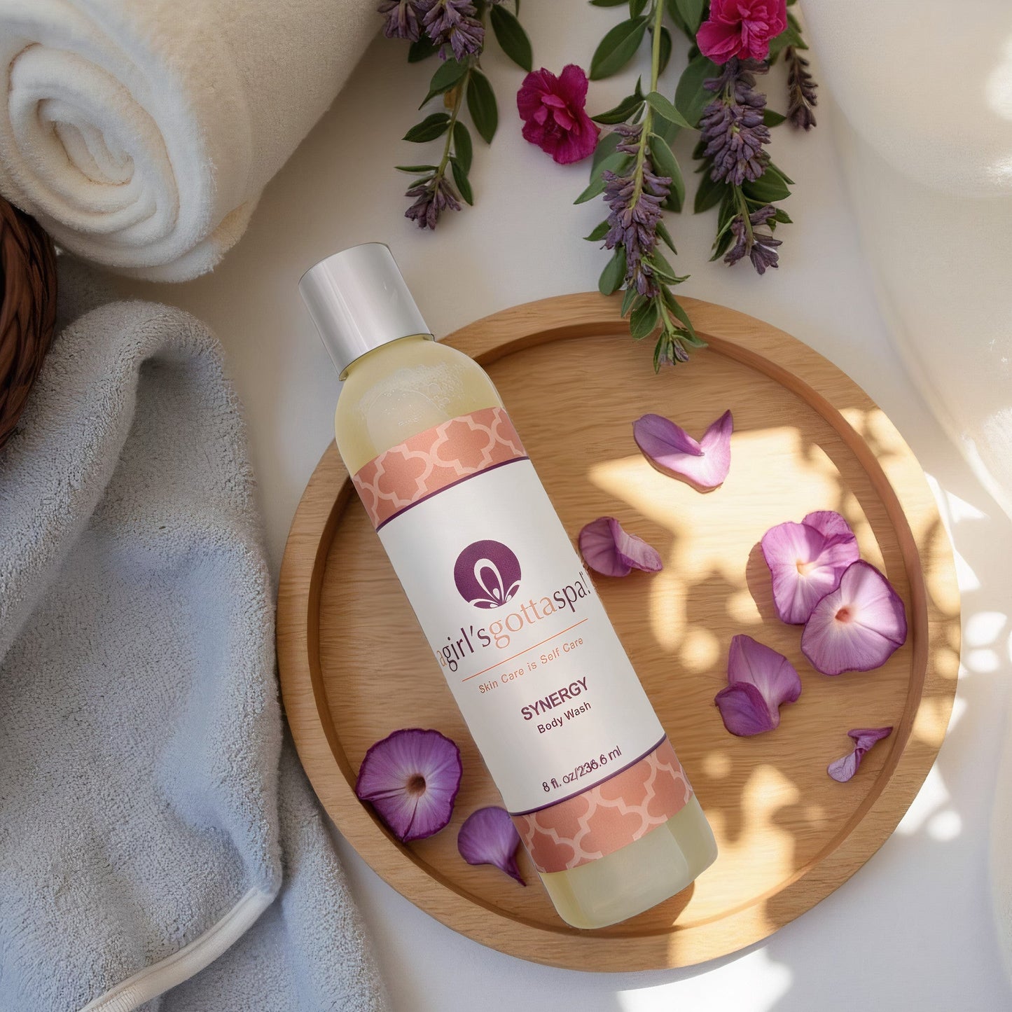 Synergy Body Wash for Calm Shower Rituals